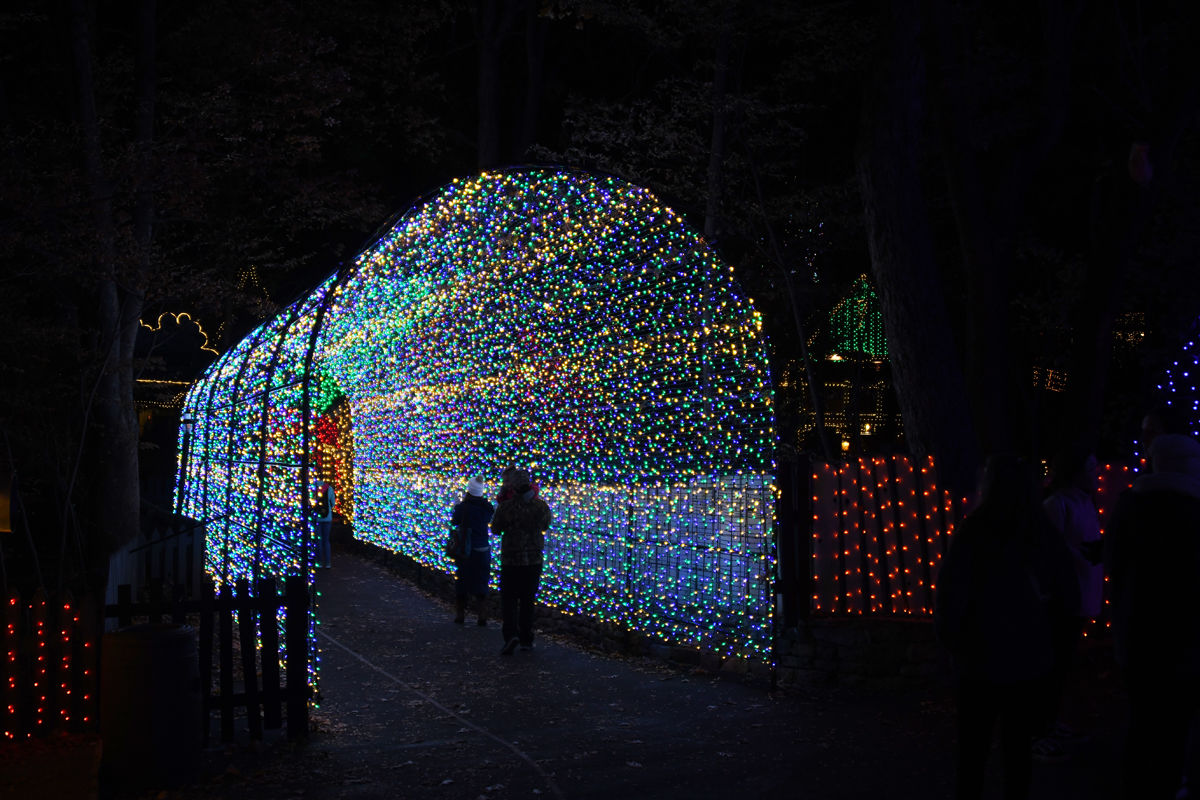 149 One of the tunnels of light at Silver Dollar City.jpg